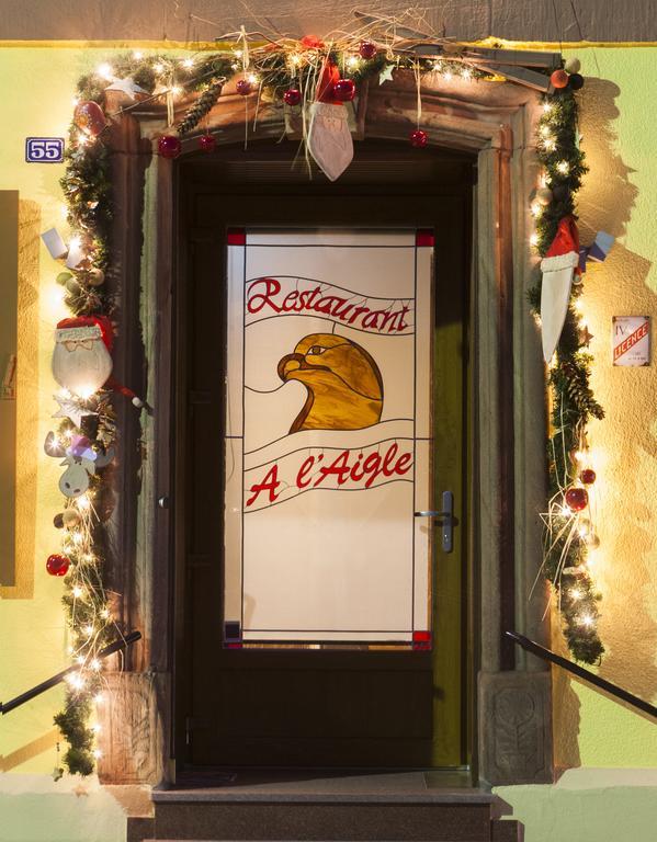 Restaurant A L'Aigle Hotel Wimmenau Екстериор снимка