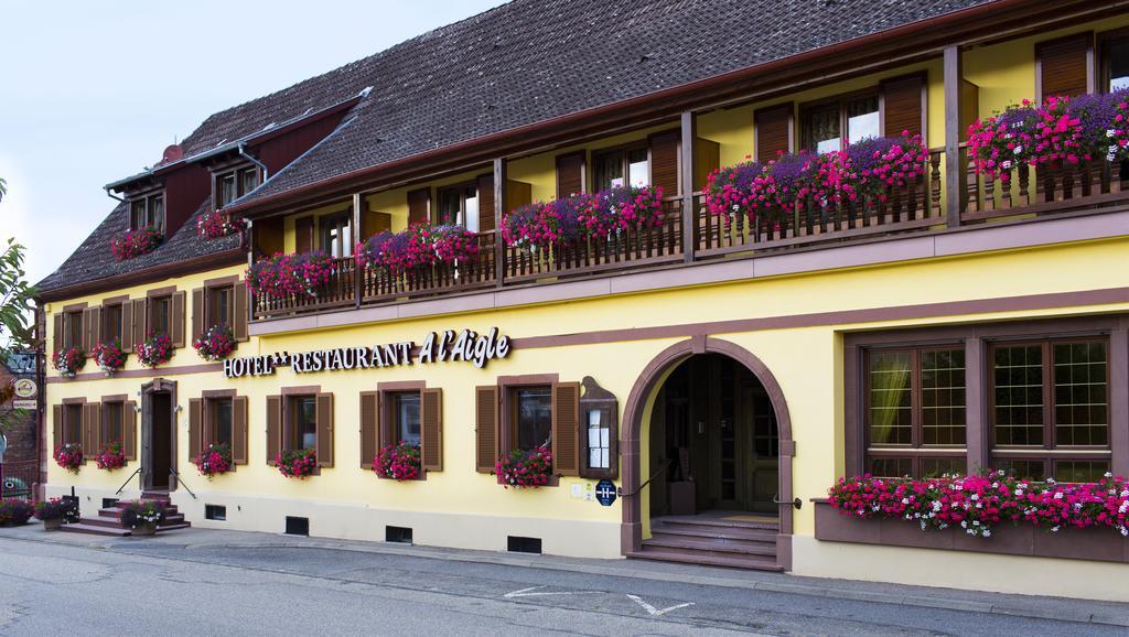 Restaurant A L'Aigle Hotel Wimmenau Екстериор снимка