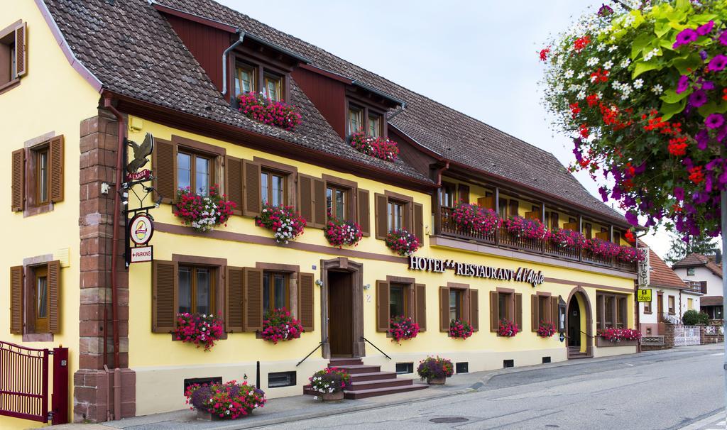 Restaurant A L'Aigle Hotel Wimmenau Екстериор снимка