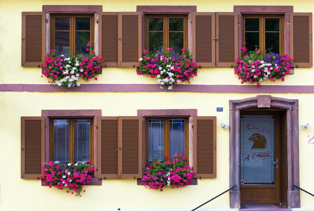 Restaurant A L'Aigle Hotel Wimmenau Екстериор снимка