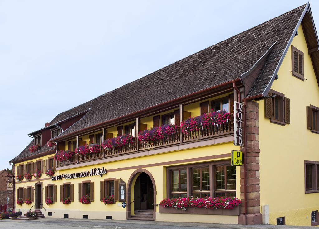 Restaurant A L'Aigle Hotel Wimmenau Екстериор снимка